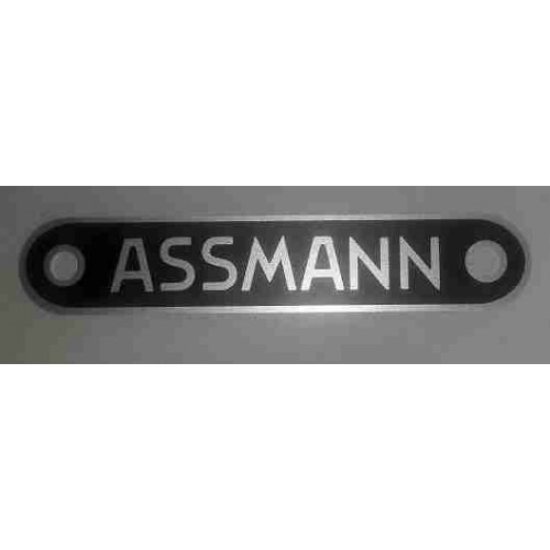 Assmann Plakette für den...