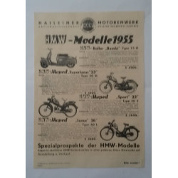 HMW Modelle 1955